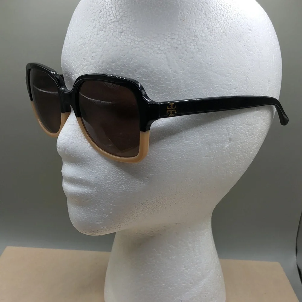 TORY BURCH 7102 Sunglasses in color 1236T5 square colorblock Polarized Authentic